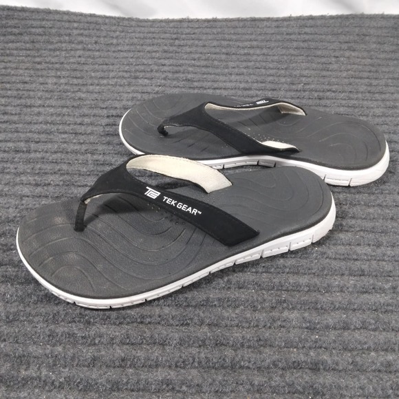 tek gear Shoes Tek Gear Women Sport Thong Flip Flops Sandals Black